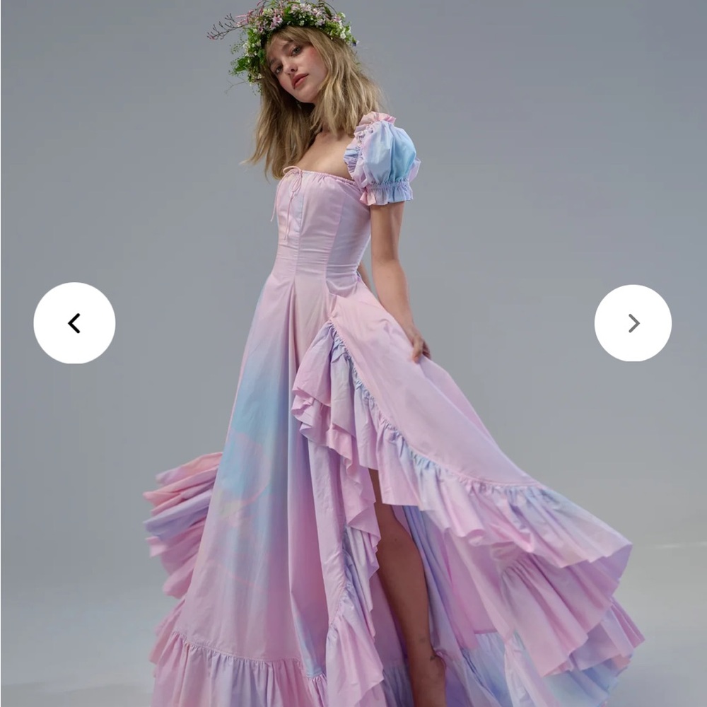 Selkie Foxglove Shine Dress NWT